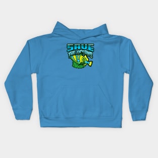 SAVE THE OCEANS Kids Hoodie